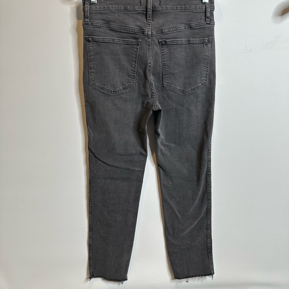 Madewell W28 stretchy ankle jeans Stovepipe Jeans in Banberry Wash: Raw Edition - Picture 5 of 11